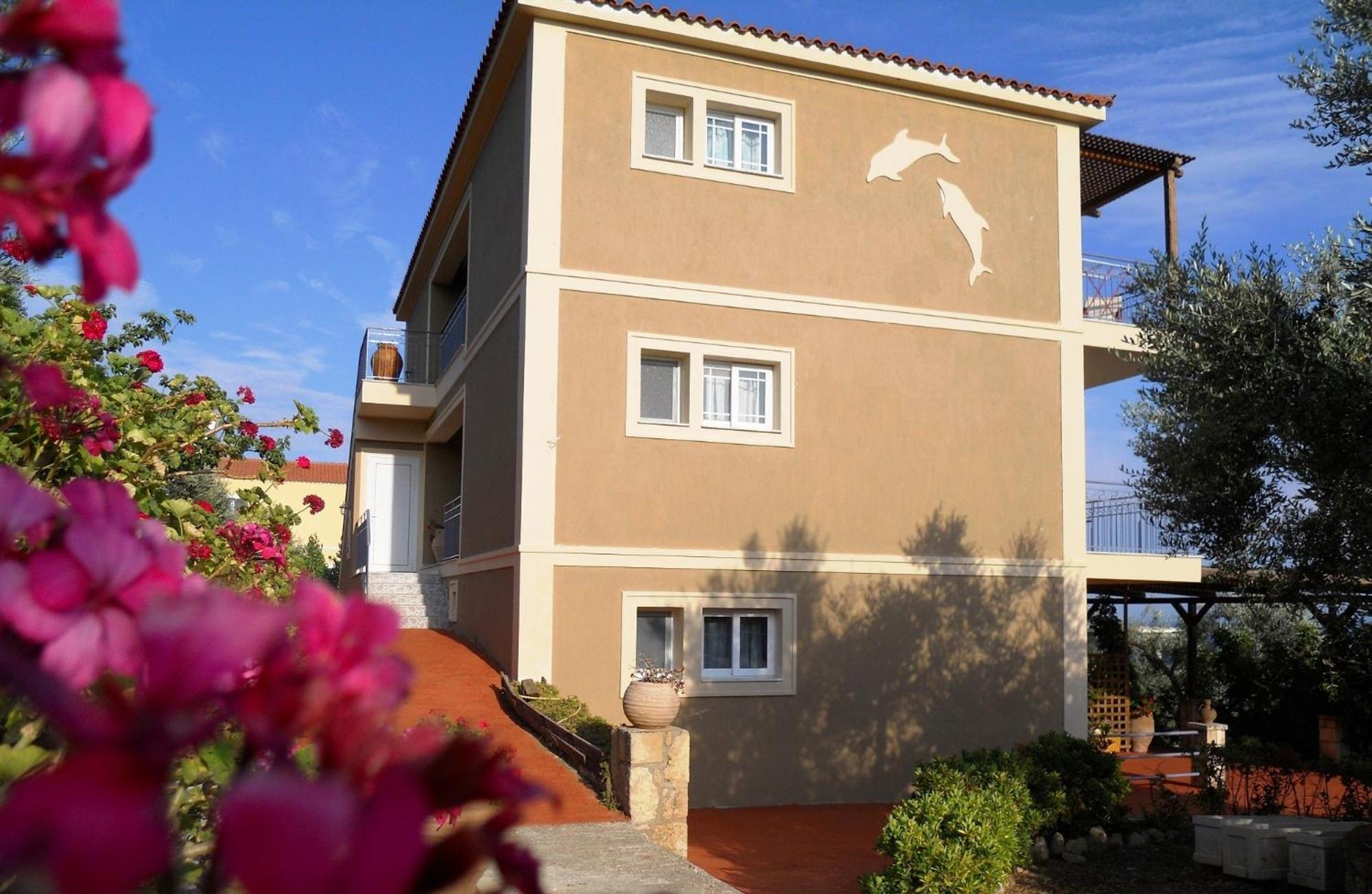 Ferienwohnung Delfinia Vlachata Exterior foto